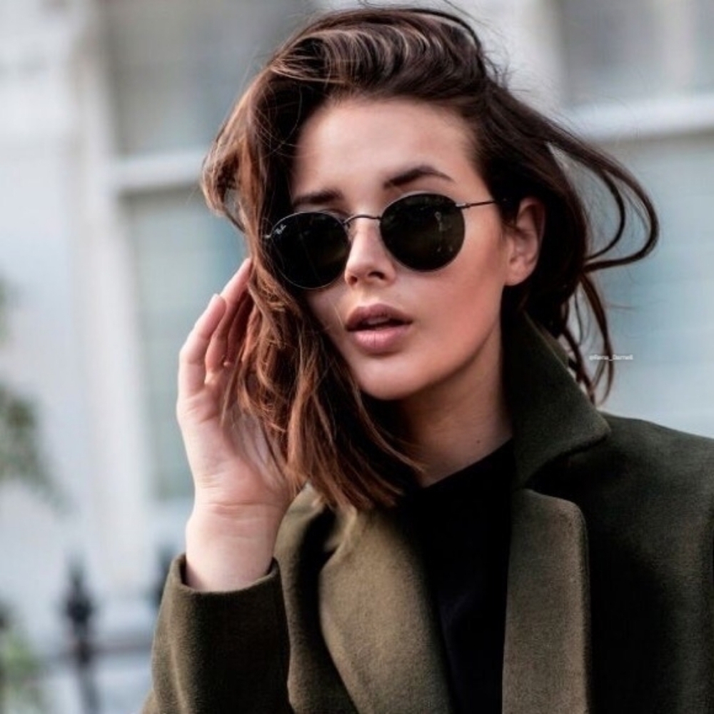 Ray-Ban Round Metal RB3447 Black New - Picture 9 of 11